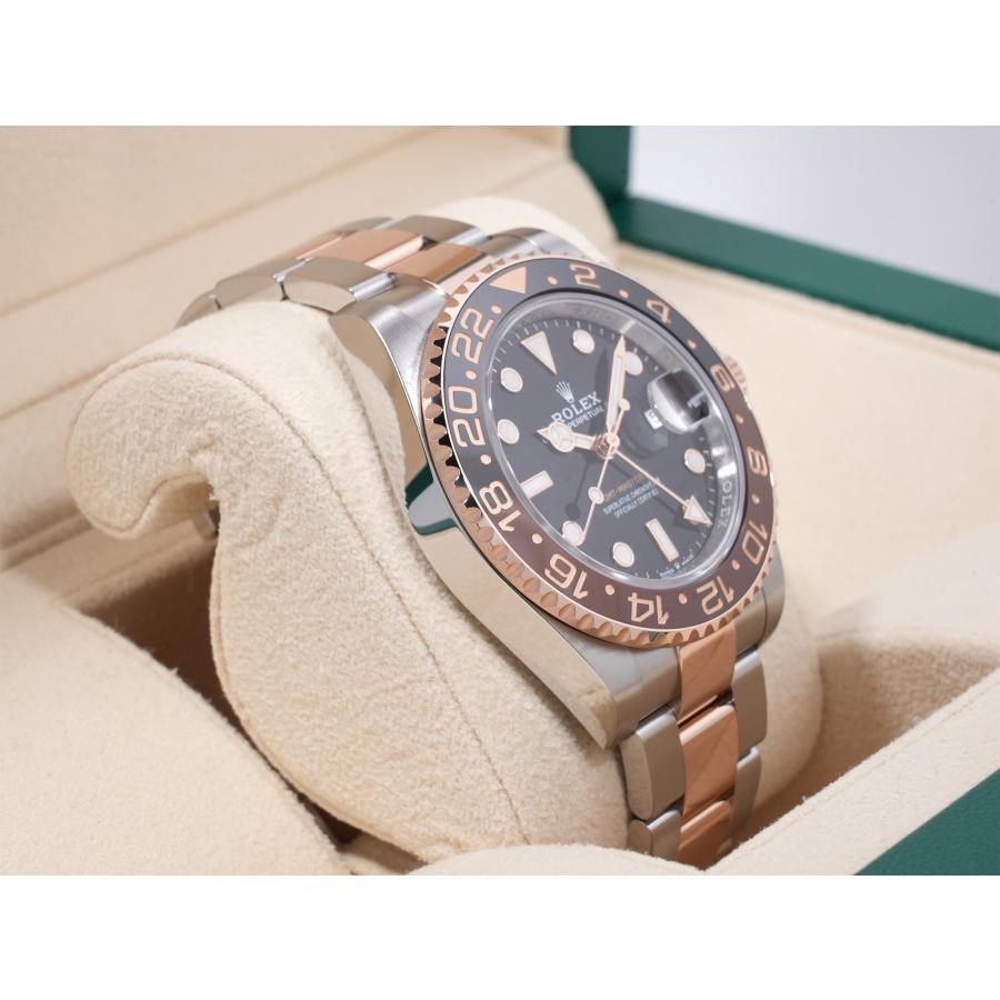 ロレックス GMTマスターII Ref.126711CHNR ステンレススチール/エバーローズゴールド ブラック文字盤 オイスターブレスレット | GMTマスター | 04
