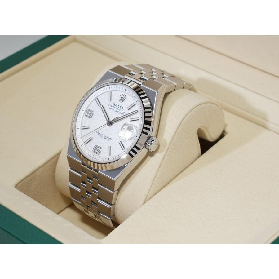 ロレックス ランドドゥエラー Ref.127334 ステンレススチール/ホワイトゴールド ホワイト文字盤 ジュビリーブレスレット | ROLEX | 03