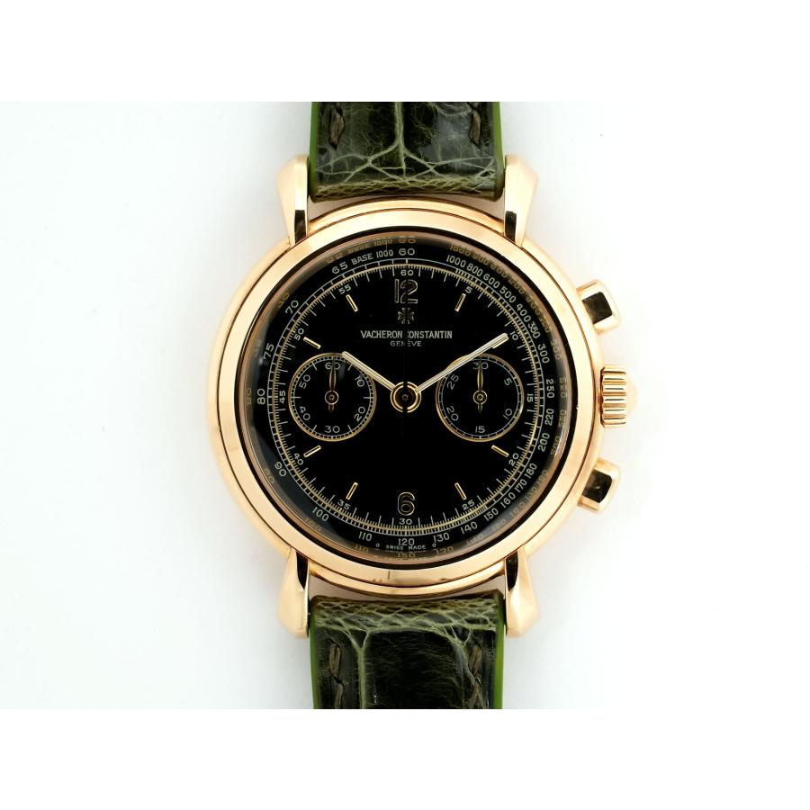 ヴァシュロンコンスタンタン ヒストリカル クロノグラフ Ref.47101/000J イエローゴールド ブラック文字盤 | VACHERON CONSTANTIN | 01