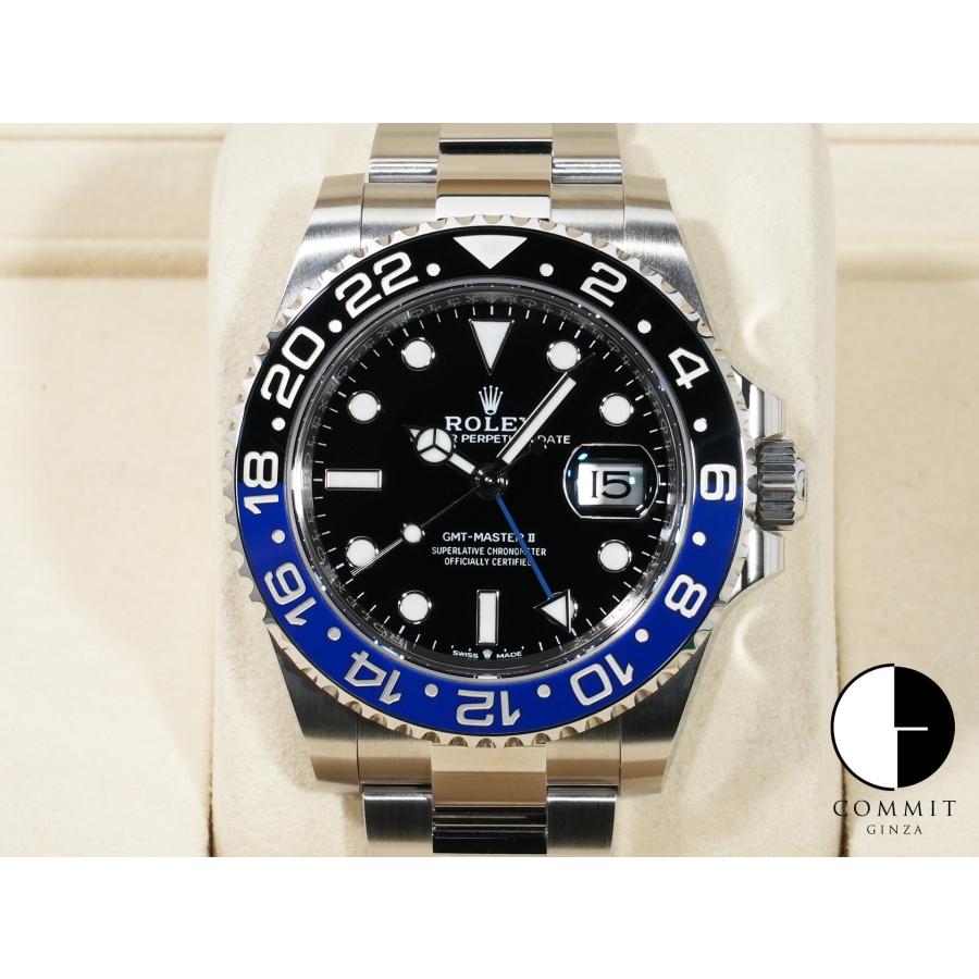 ロレックス GMTマスターII Ref.126710BLNR SS ブラック文字盤 オイスターブレスレット | GMTマスター