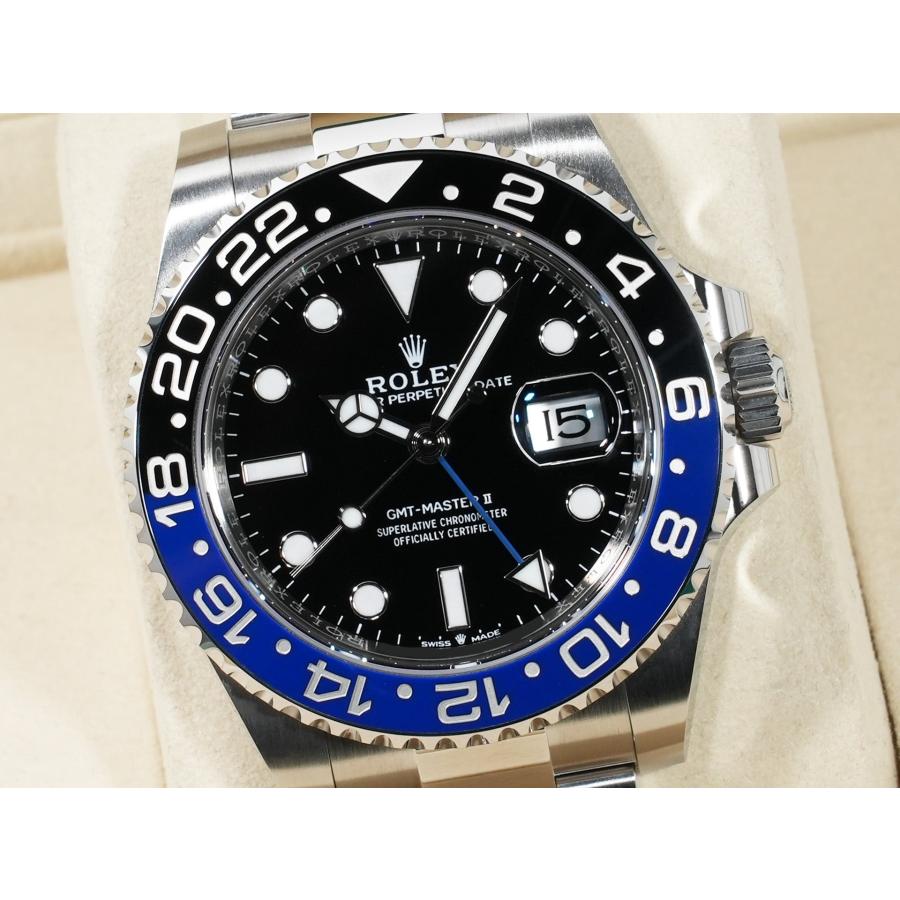 ロレックス GMTマスターII Ref.126710BLNR SS ブラック文字盤 オイスターブレスレット | GMTマスター | 02