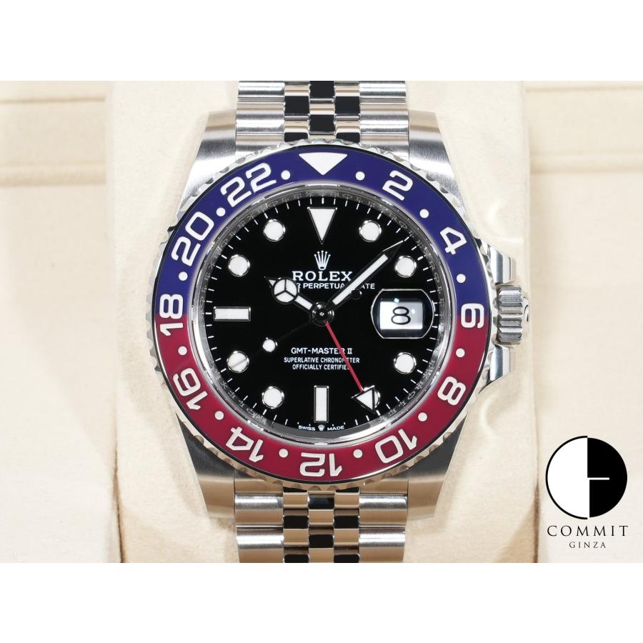 ロレックス GMTマスターII Ref.126710BLRO SS ブラック文字盤 ジュビリーブレスレット | GMTマスター