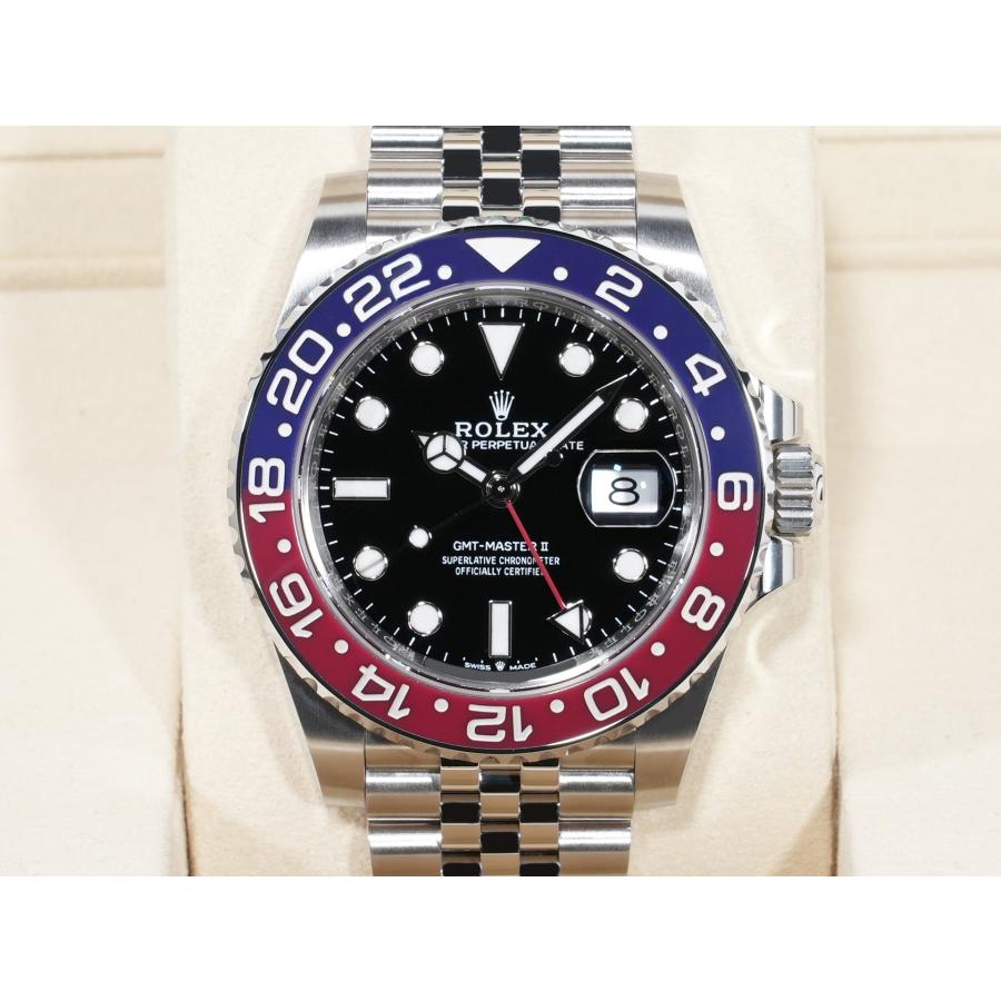 ロレックス GMTマスターII Ref.126710BLRO SS ブラック文字盤 ジュビリーブレスレット | GMTマスター | 01