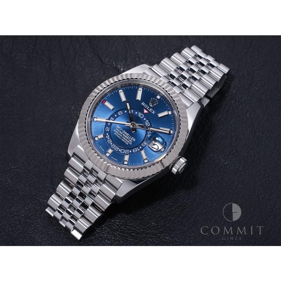 ロレックス スカイドゥエラー Ref.326934 ステンレススチール/ホワイトゴールド ブルー文字盤 ジュビリーブレスレット | スカイドゥエラー | 10