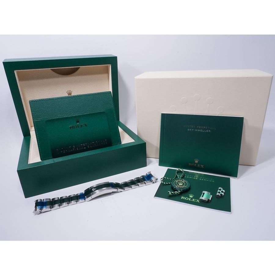 ロレックス スカイドゥエラー Ref.326934 ステンレススチール/ホワイトゴールド ブルー文字盤 ジュビリーブレスレット | スカイドゥエラー | 09