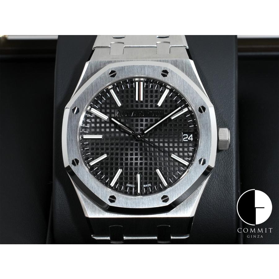 オーデマピゲ ロイヤルオーク 50周年記念 Ref.15510ST.OO.1320ST.02 ステンレススチール ブラック文字盤 | ロイヤルオーク