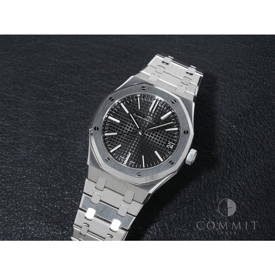オーデマピゲ ロイヤルオーク 50周年記念 Ref.15510ST.OO.1320ST.02 ステンレススチール ブラック文字盤 | ロイヤルオーク | 10