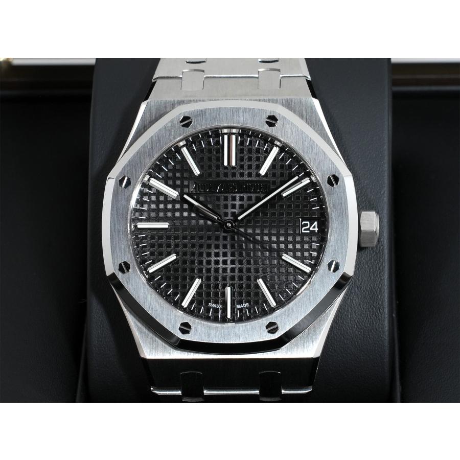 オーデマピゲ ロイヤルオーク 50周年記念 Ref.15510ST.OO.1320ST.02 ステンレススチール ブラック文字盤 | ロイヤルオーク | 01