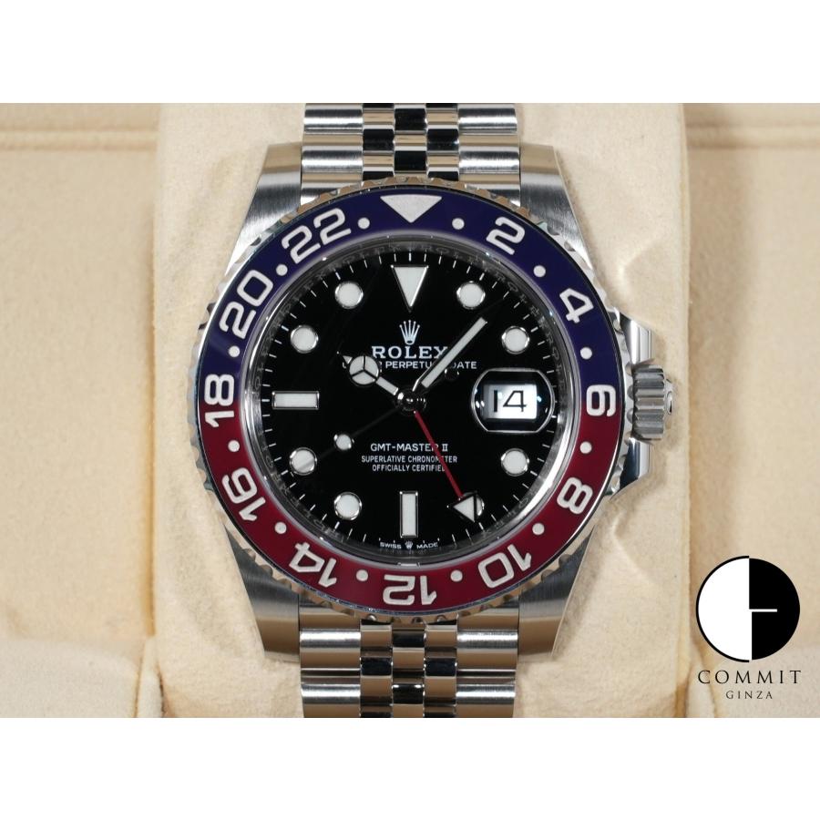 ロレックス GMTマスターII Ref.126710BLRO SS ブラック文字盤 ジュビリーブレスレット | GMTマスター