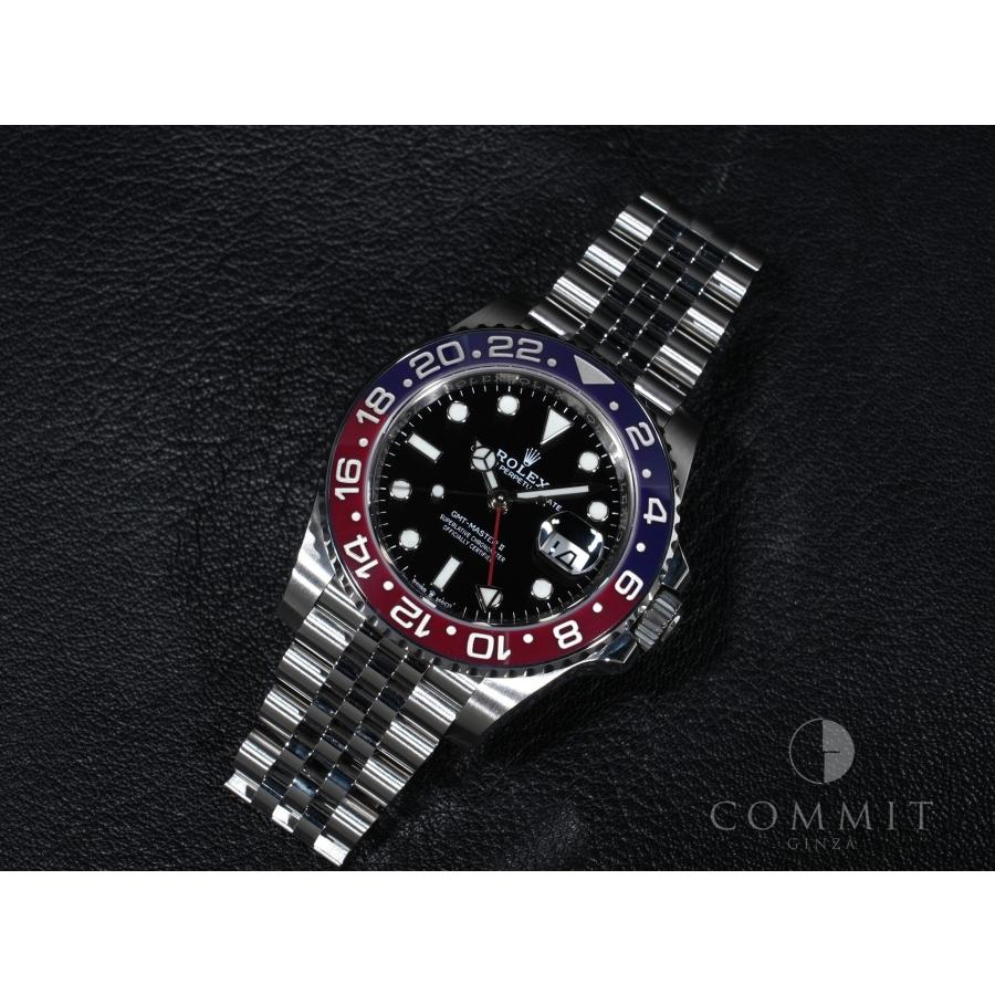 ロレックス GMTマスターII Ref.126710BLRO SS ブラック文字盤 ジュビリーブレスレット | GMTマスター | 10