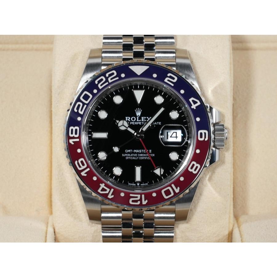 ロレックス GMTマスターII Ref.126710BLRO SS ブラック文字盤 ジュビリーブレスレット | GMTマスター | 01