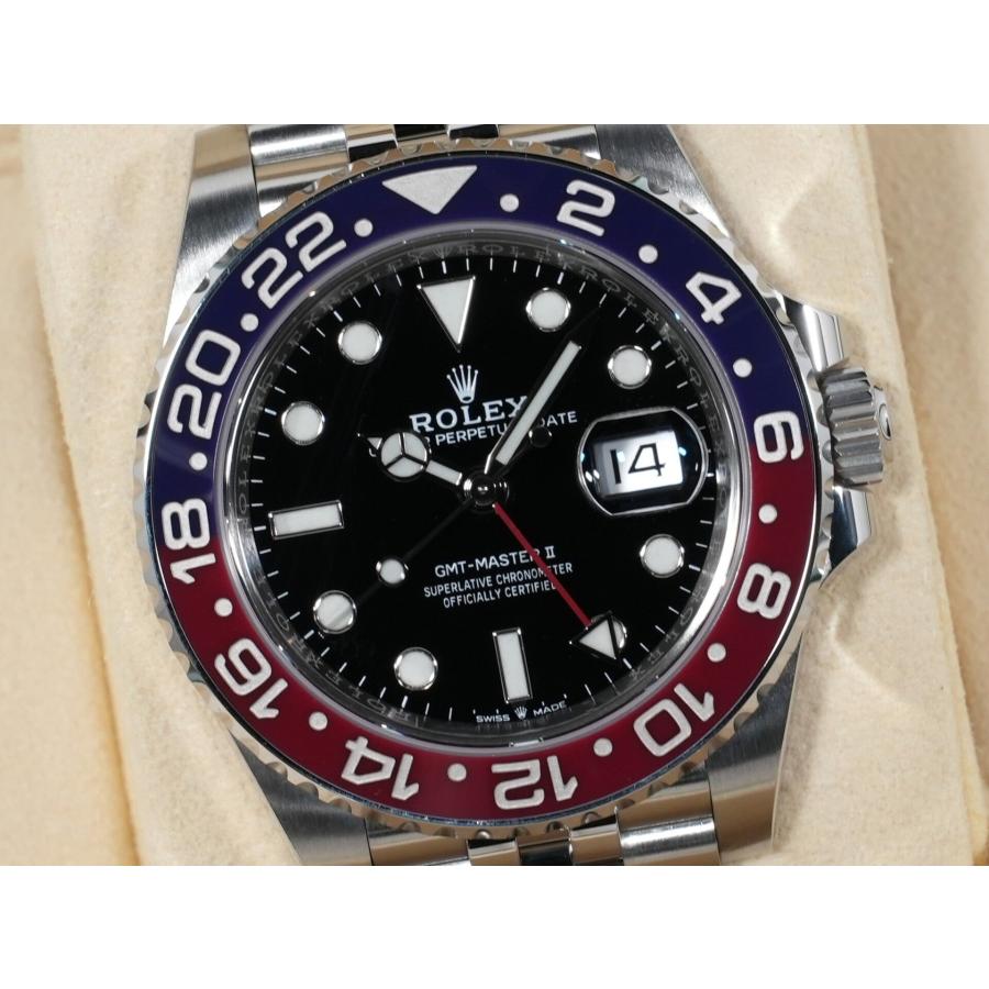 ロレックス GMTマスターII Ref.126710BLRO SS ブラック文字盤 ジュビリーブレスレット | GMTマスター | 02