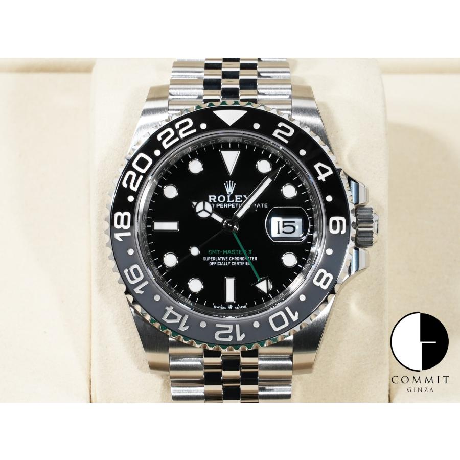 ロレックス GMTマスターII Ref.126710GRNR SS ブラック文字盤 ジュビリーブレスレット | GMTマスター