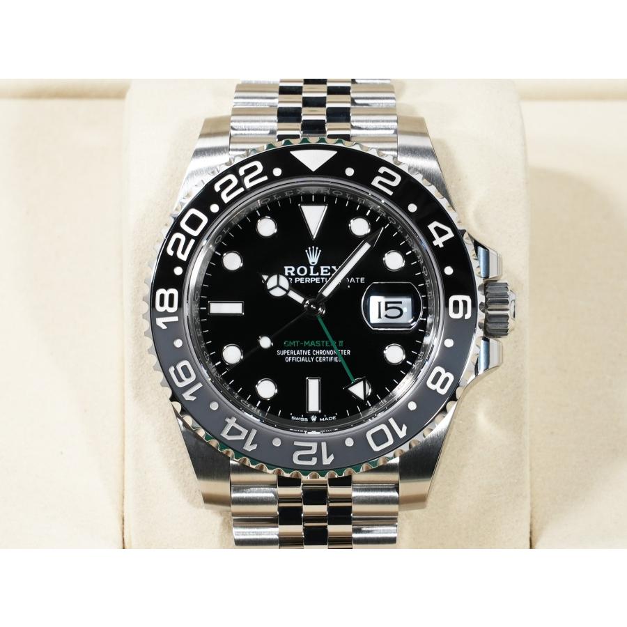 ロレックス GMTマスターII Ref.126710GRNR SS ブラック文字盤 ジュビリーブレスレット | GMTマスター | 01