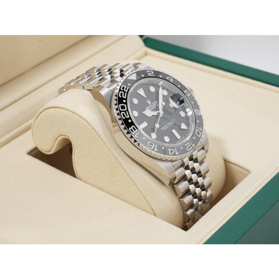 ロレックス GMTマスターII Ref.126710GRNR SS ブラック文字盤 ジュビリーブレスレット | GMTマスター | 04