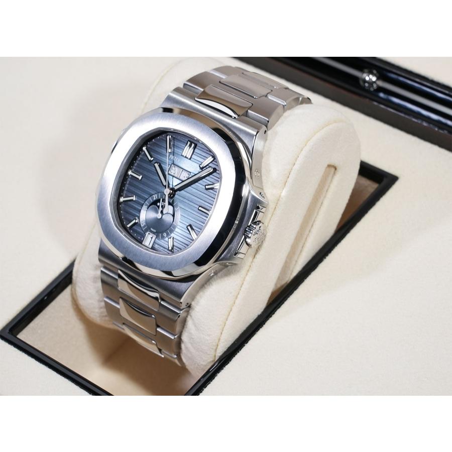 パテックフィリップ ノーチラス アニュアルカレンダー ムーンフェイズ Ref.5726/1A-014 ステンレススチール ブルー、ブラックグラデーション文字盤 | ノーチラス | 03