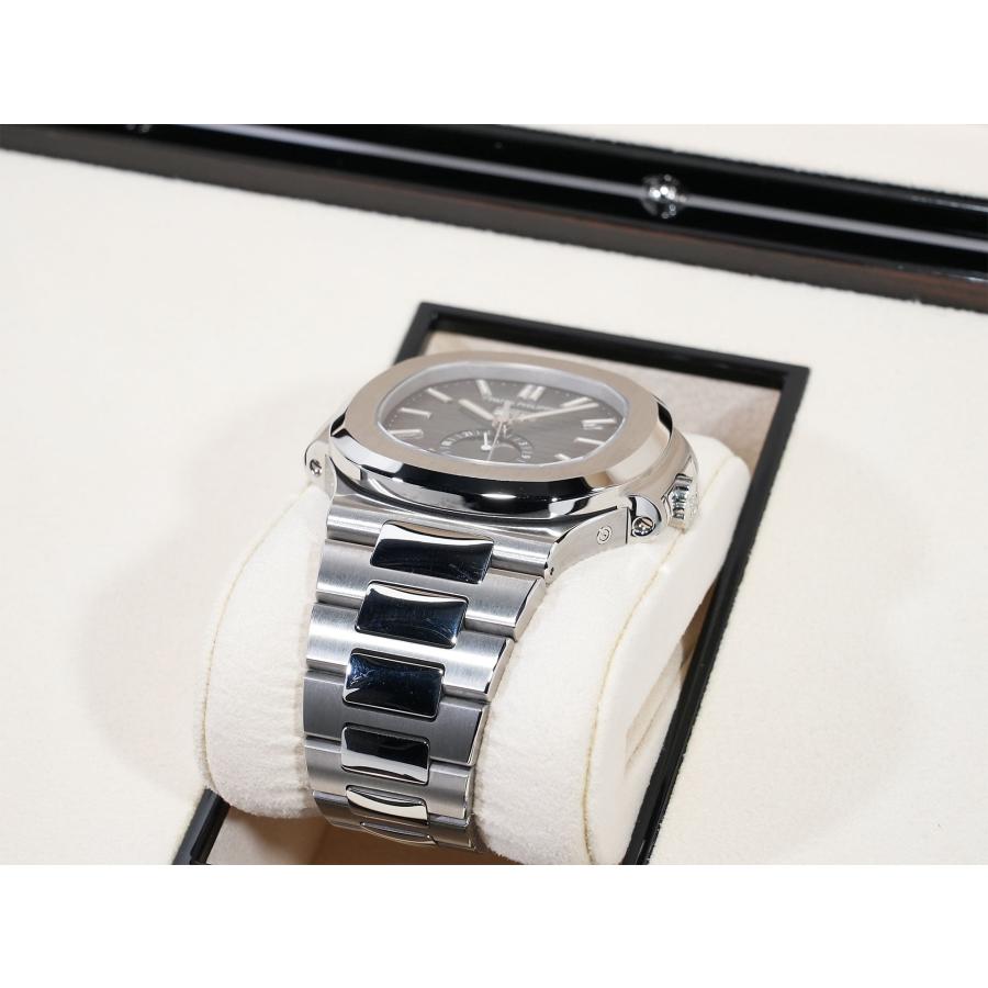 パテックフィリップ ノーチラス アニュアルカレンダー ムーンフェイズ Ref.5726/1A-014 ステンレススチール ブルー、ブラックグラデーション文字盤 | ノーチラス | 05