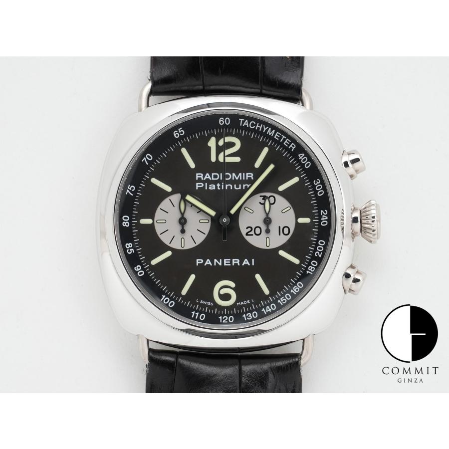 パネライ ラジオミール プラチナ クロノグラフ ヴェンペ リミテッドエディション Ref.PAM00218 プラチナ ブラック文字盤 | OFFICINE PANERAI