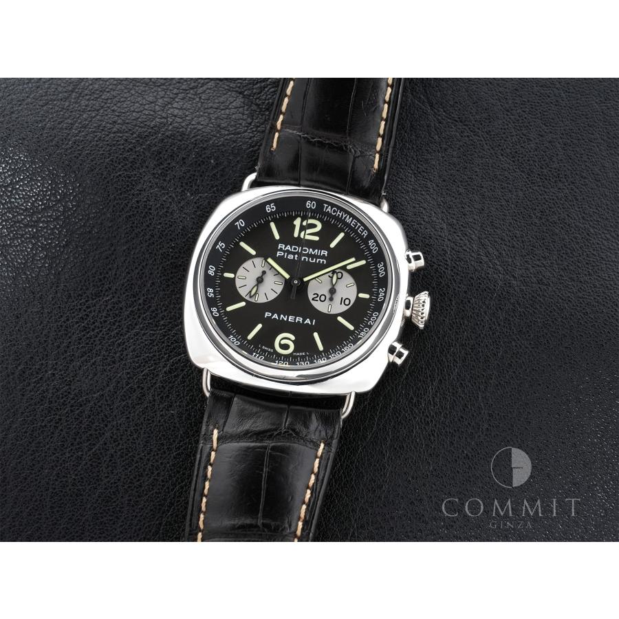 パネライ ラジオミール プラチナ クロノグラフ ヴェンペ リミテッドエディション Ref.PAM00218 プラチナ ブラック文字盤 | OFFICINE PANERAI | 13