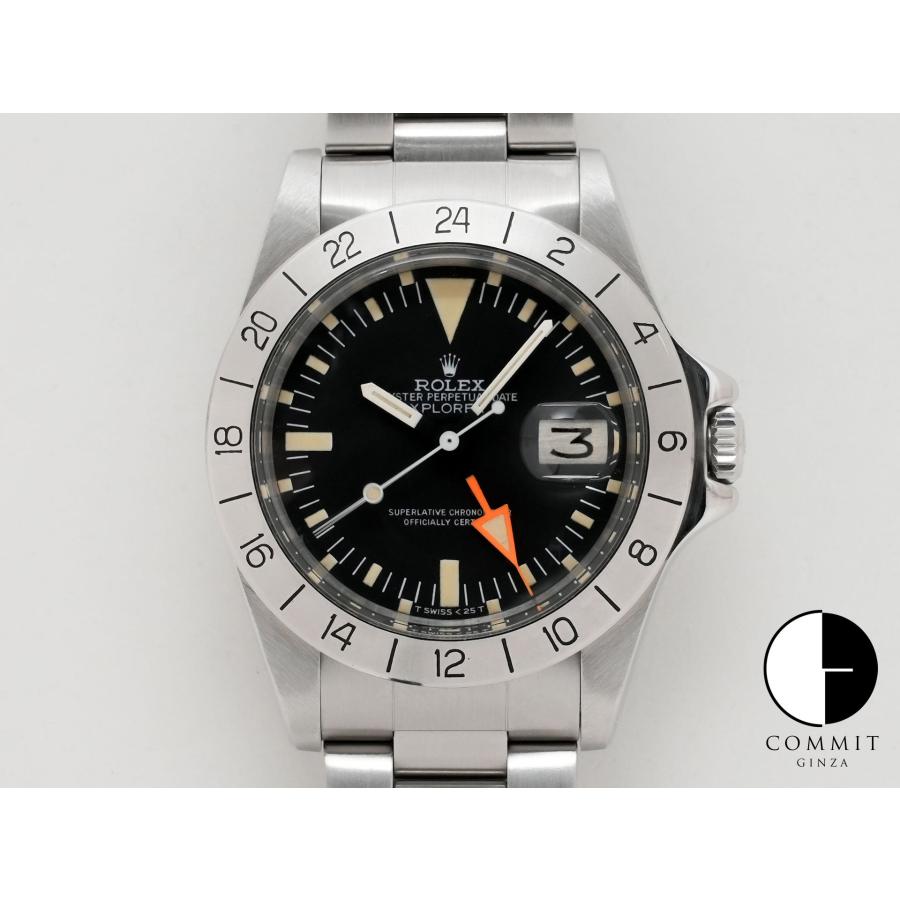 ロレックス エクスプローラーII Ref.1655 SS ブラック文字盤 | エクスプローラーII