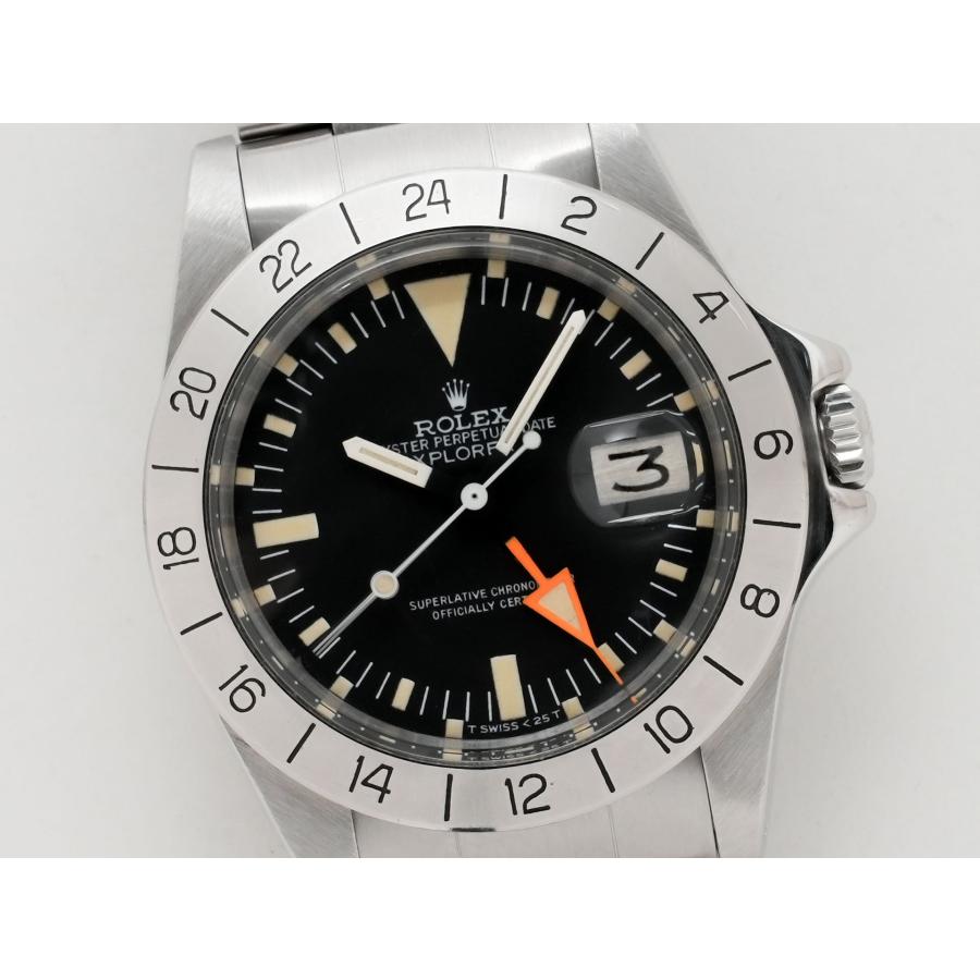 ロレックス エクスプローラーII Ref.1655 SS ブラック文字盤 | エクスプローラーII | 02