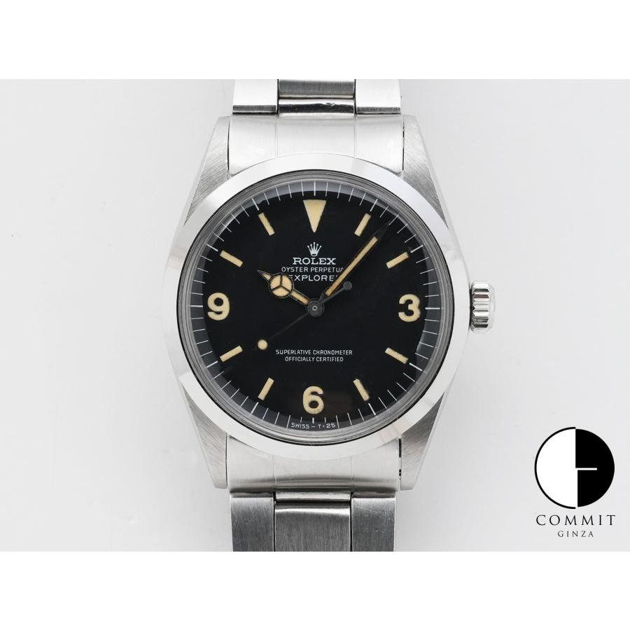ロレックス エクスプローラーI Ref.1016 ステンレススチール ブラック文字盤 | エクスプローラー（ROLEX）