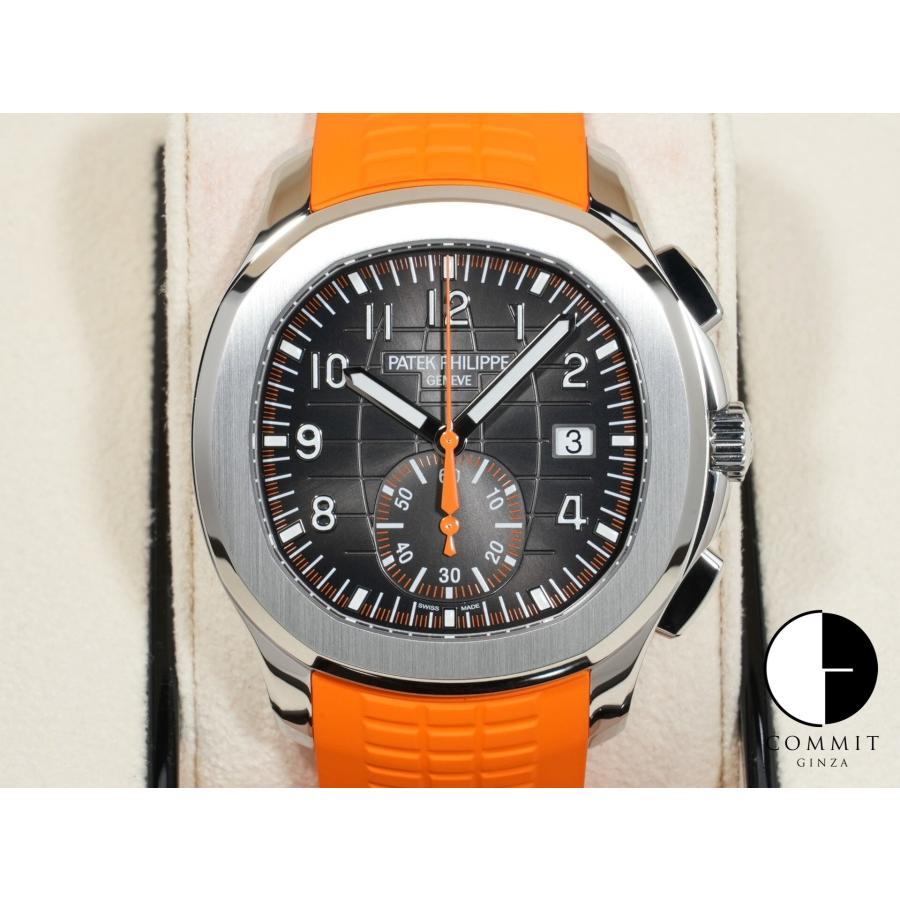 パテックフィリップ アクアノート クロノグラフ Ref.5968A-001 ステンレススチール ブラック文字盤 | アクアノート