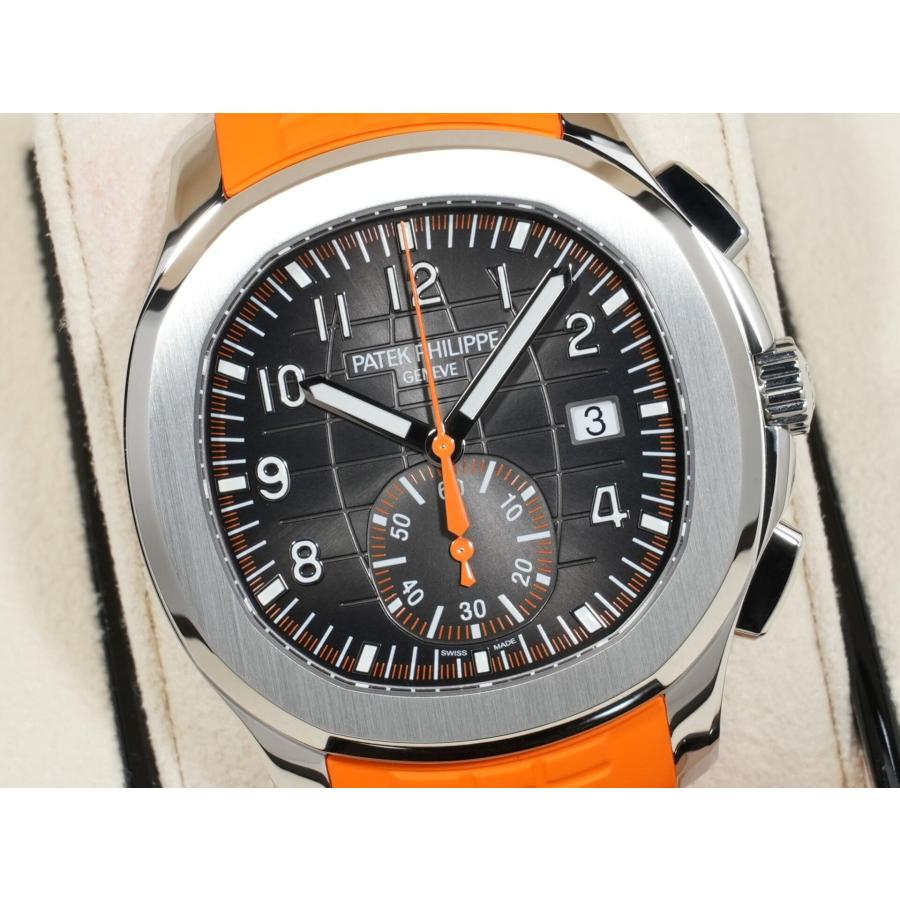 パテックフィリップ アクアノート クロノグラフ Ref.5968A-001 ステンレススチール ブラック文字盤 | アクアノート | 01