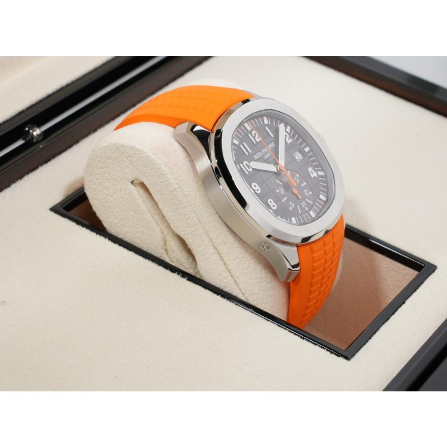 パテックフィリップ アクアノート クロノグラフ Ref.5968A-001 ステンレススチール ブラック文字盤 | アクアノート | 03