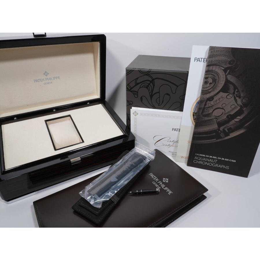 パテックフィリップ アクアノート クロノグラフ Ref.5968A-001 ステンレススチール ブラック文字盤 | アクアノート | 06