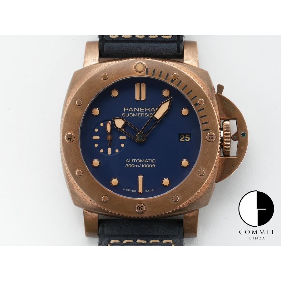 パネライ サブマーシブル ブロンゾ ブルー アビッソ Ref.PAM01074 ブロンズ ブルー文字盤 | OFFICINE PANERAI
