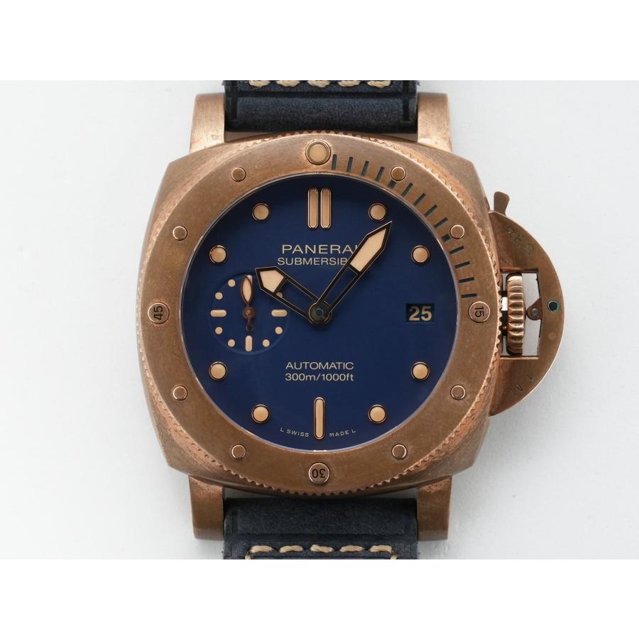 パネライ サブマーシブル ブロンゾ ブルー アビッソ Ref.PAM01074 ブロンズ ブルー文字盤 | OFFICINE PANERAI | 01
