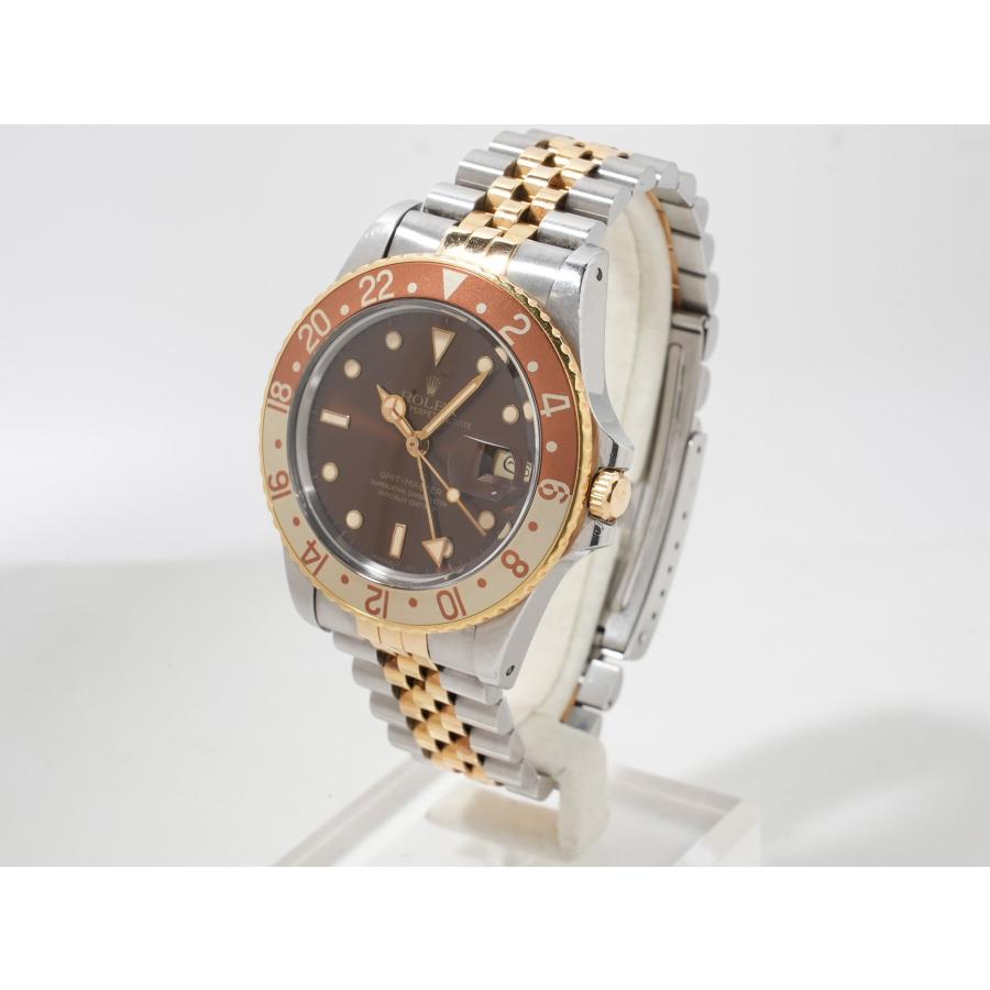 ロレックス GMTマスター Ref.16753 SS/YG ブラウン文字盤 ジュビリーブレスレット | GMTマスター | 03