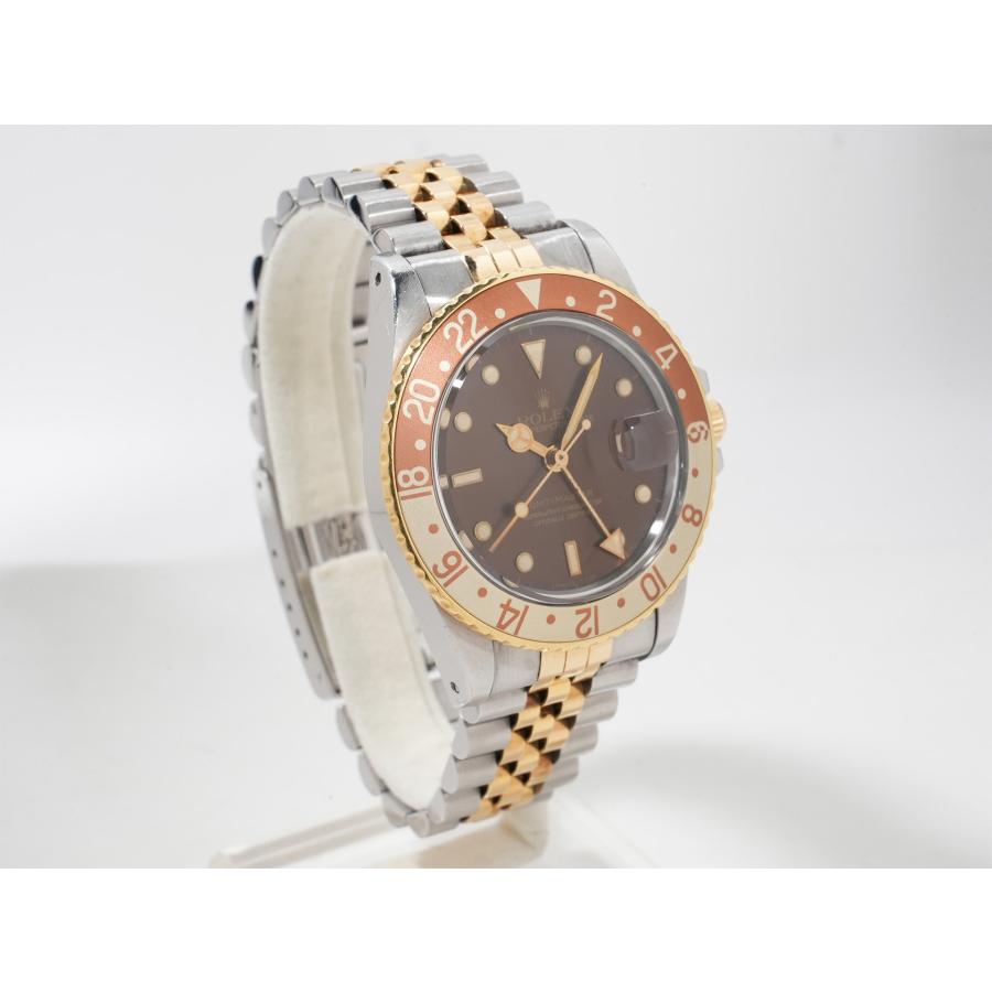ロレックス GMTマスター Ref.16753 SS/YG ブラウン文字盤 ジュビリーブレスレット | GMTマスター | 04