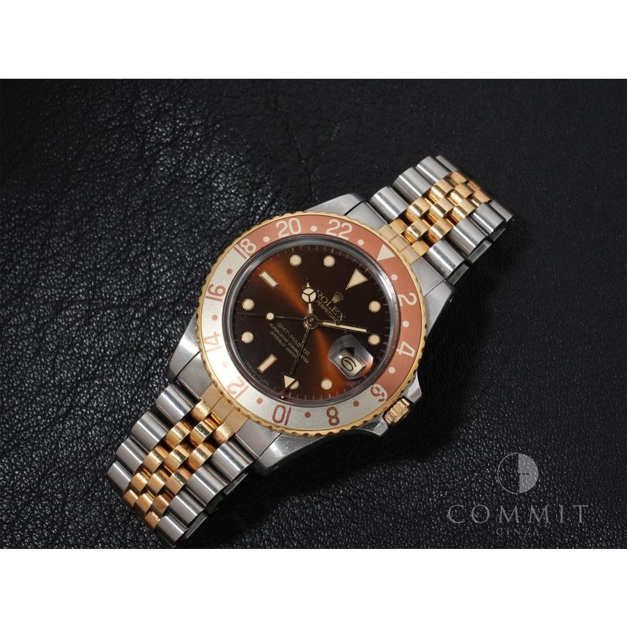 ロレックス GMTマスター Ref.16753 SS/YG ブラウン文字盤 ジュビリーブレスレット | GMTマスター | 09