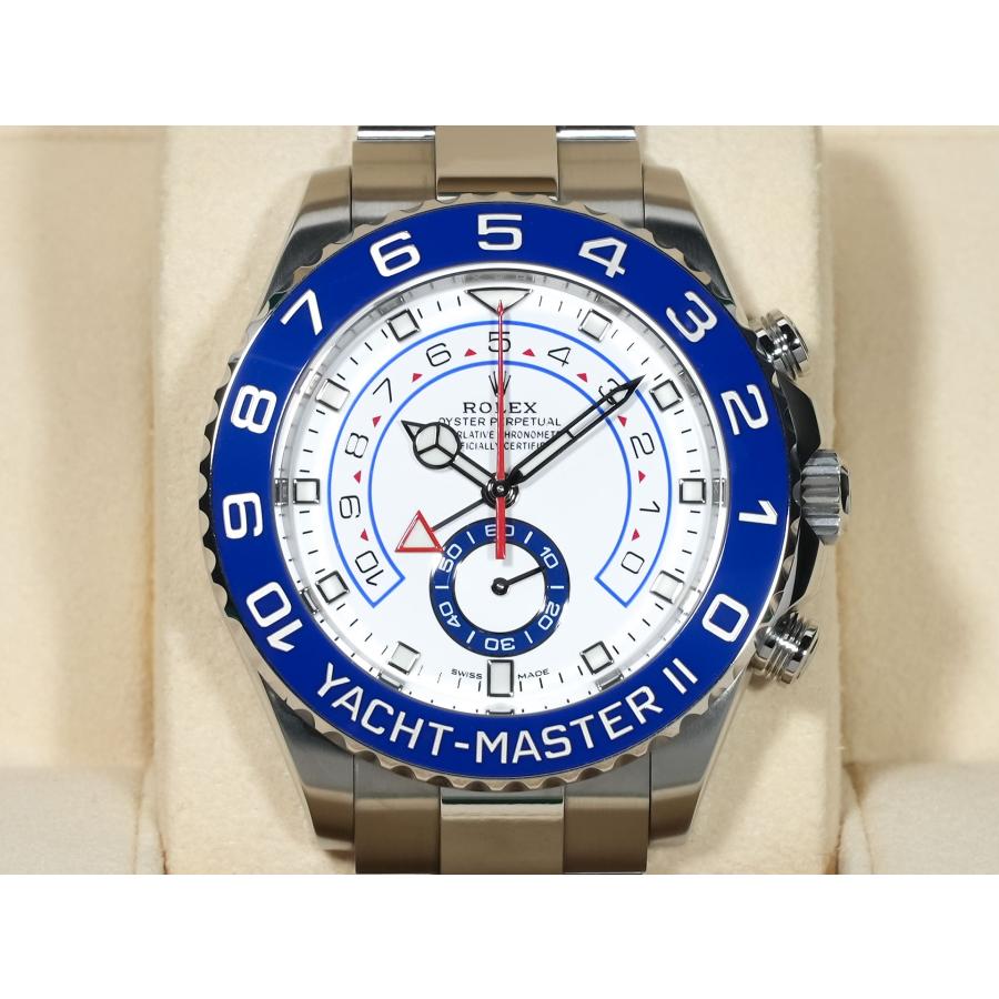 ロレックス ヨットマスターII Ref.116680 ステンレススチール ホワイト文字盤 | ヨットマスター | 01