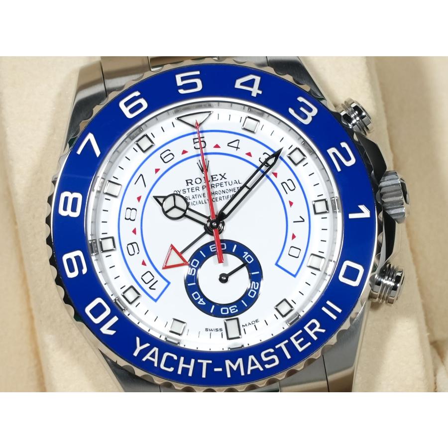 ロレックス ヨットマスターII Ref.116680 ステンレススチール ホワイト文字盤 | ヨットマスター | 02