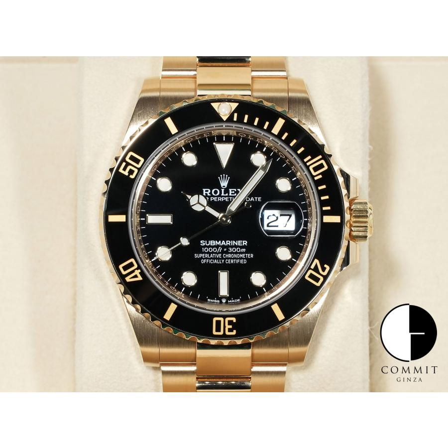 ロレックス サブマリーナー デイト Ref.126618LN イエローゴールド ブラック文字盤 | サブマリーナー