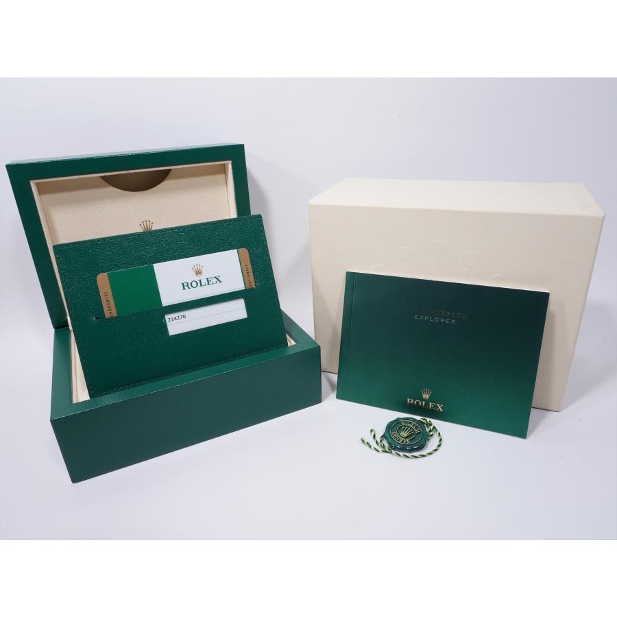 ロレックス エクスプローラーI Ref.214270 ステンレススチール ブラック文字盤 オイスターブレスレット | エクスプローラー（ROLEX） | 10