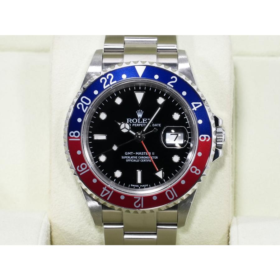 ロレックス GMTマスターII Ref.16710 SS ブラック文字盤 オイスターブレスレット | GMTマスター | 01