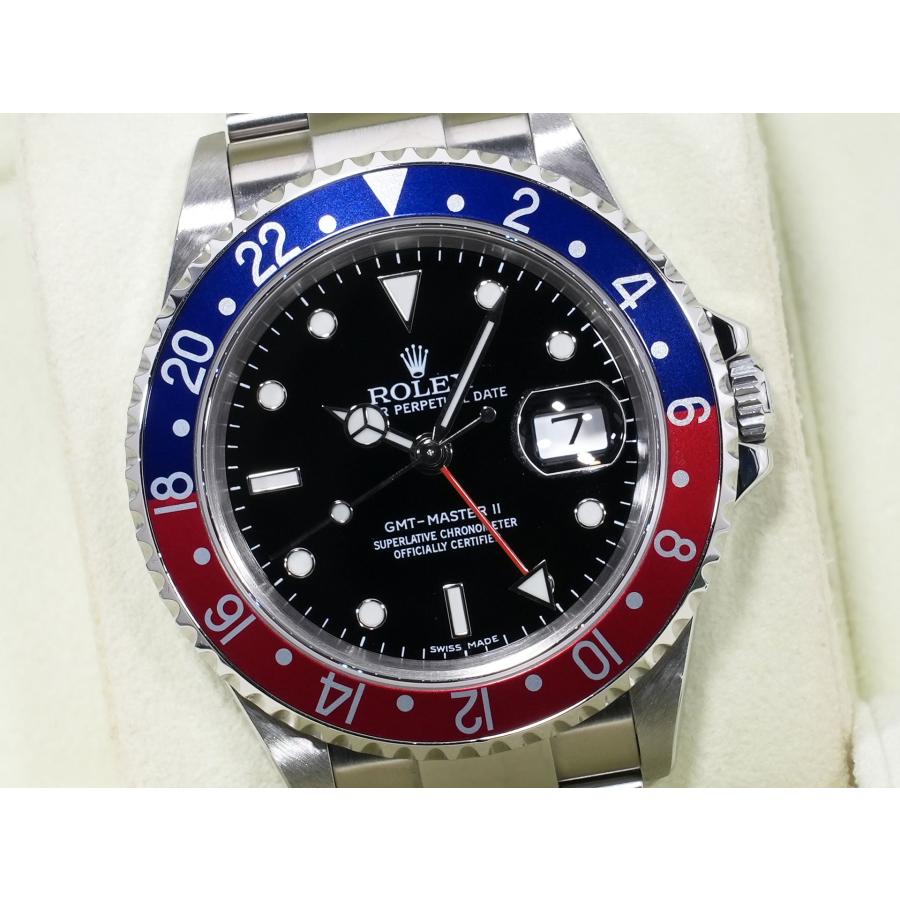 ロレックス GMTマスターII Ref.16710 SS ブラック文字盤 オイスターブレスレット | GMTマスター | 02