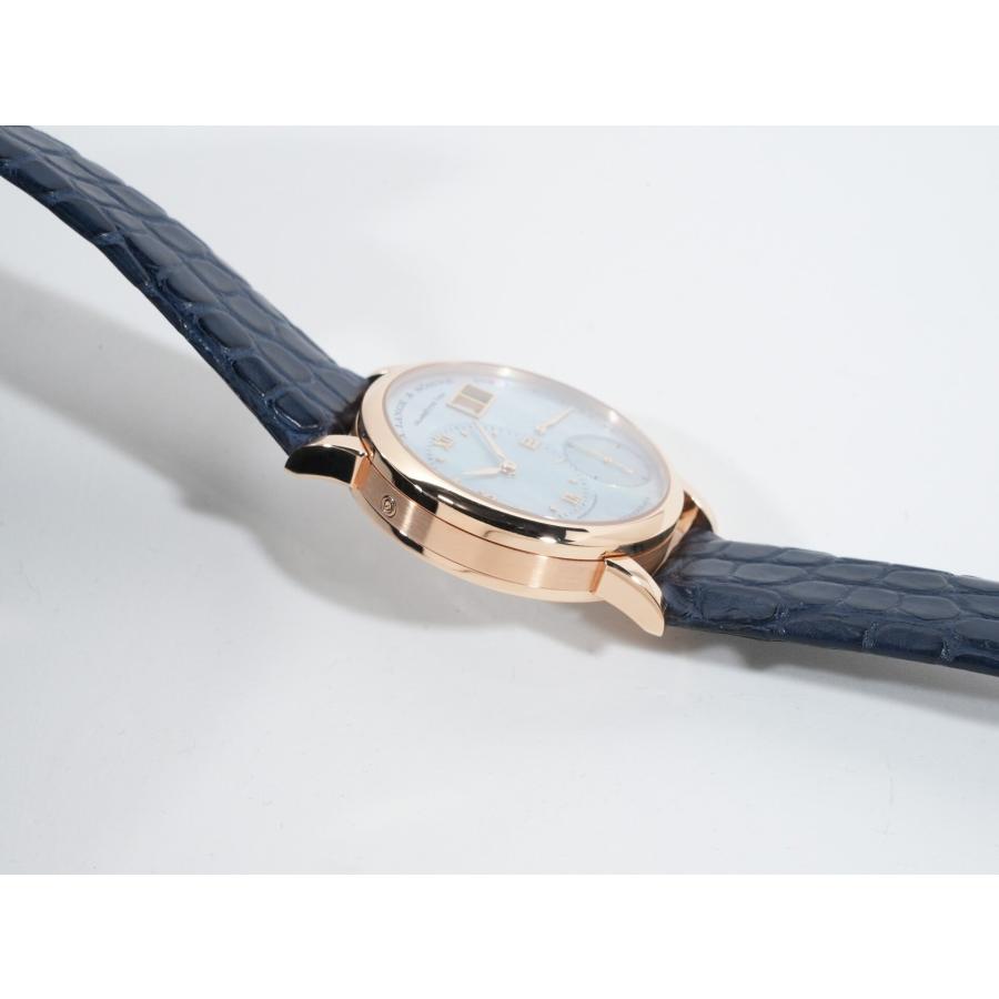 A.ランゲ＆ゾーネ リトル ランゲ1 ソワレ Ref.113.041 18KPG シェル文字盤 | A. LANGE & SOHNE | 04