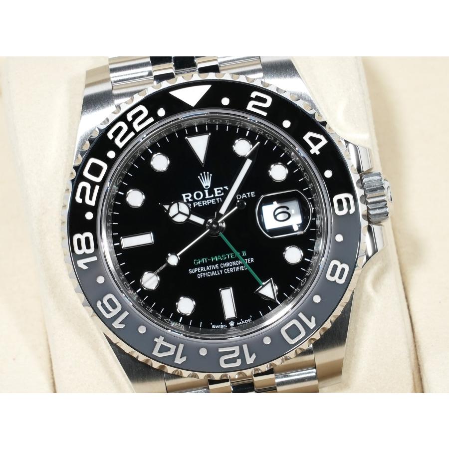 ロレックス GMTマスターII Ref.126710GRNR ステンレススチール ブラック文字盤 ジュビリーブレスレット | GMTマスター | 02