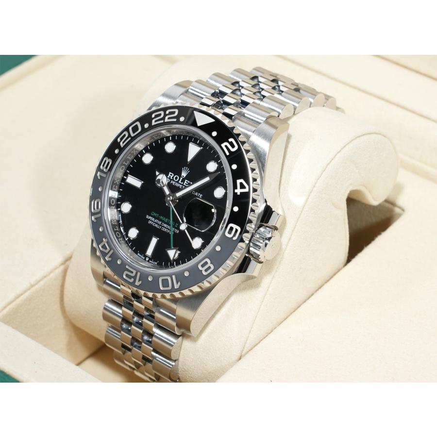 ロレックス GMTマスターII Ref.126710GRNR ステンレススチール ブラック文字盤 ジュビリーブレスレット | GMTマスター | 03