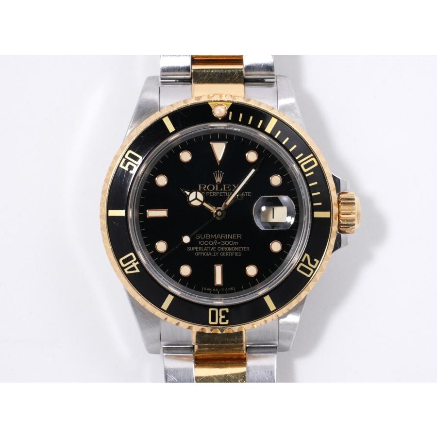 ロレックス サブマリーナー デイト Ref.16803 ステンレススチール/イエローゴールド ブラック文字盤 | サブマリーナー | 01