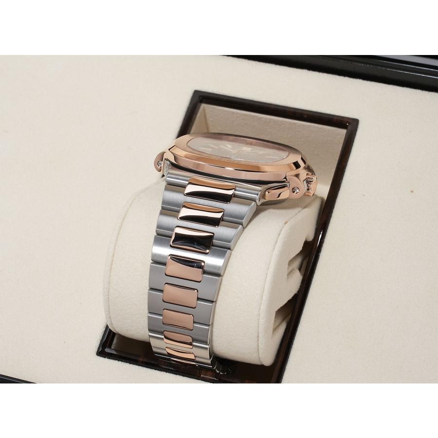 パテックフィリップ ノーチラス クロノグラフ Ref.5980/1AR-001 ステンレススチール/ローズゴールド ブルー文字盤 | ノーチラス | 05