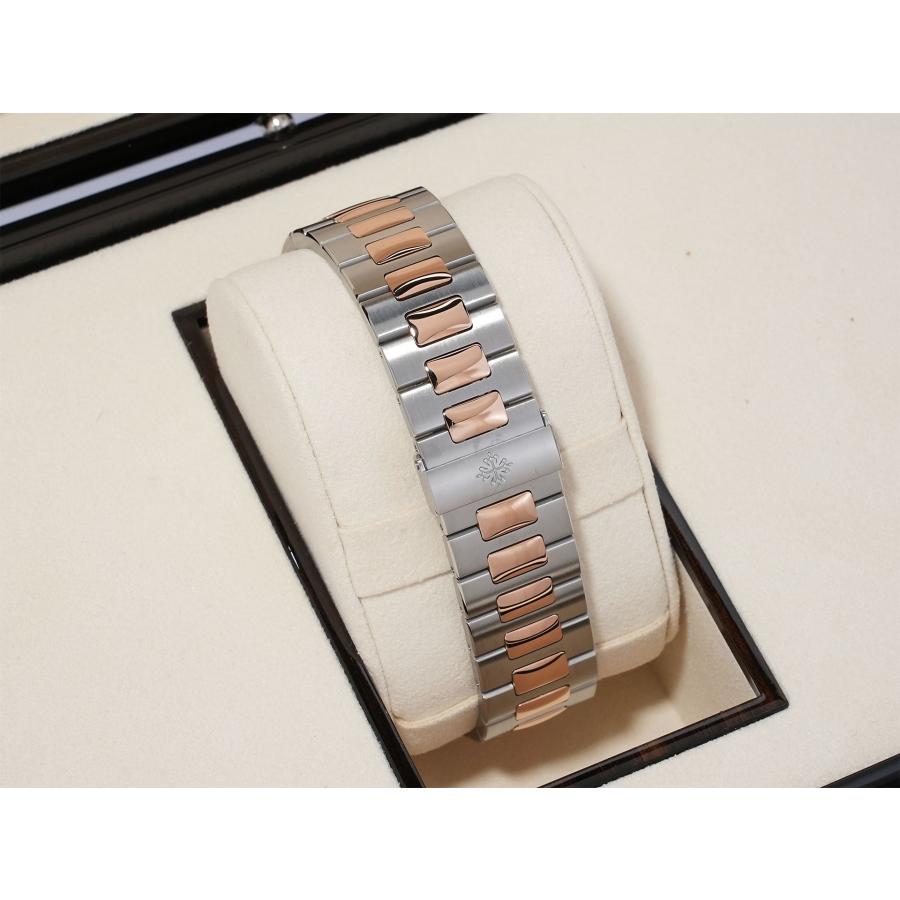 パテックフィリップ ノーチラス クロノグラフ Ref.5980/1AR-001 ステンレススチール/ローズゴールド ブルー文字盤 | ノーチラス | 06