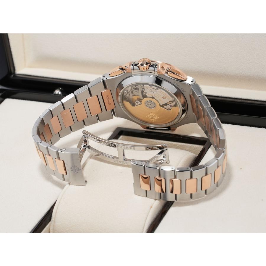 パテックフィリップ ノーチラス クロノグラフ Ref.5980/1AR-001 ステンレススチール/ローズゴールド ブルー文字盤 | ノーチラス | 07