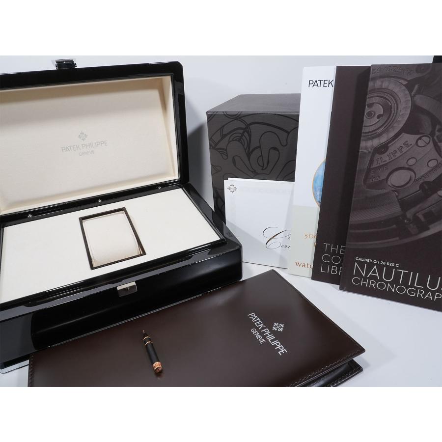 パテックフィリップ ノーチラス クロノグラフ Ref.5980/1AR-001 ステンレススチール/ローズゴールド ブルー文字盤 | ノーチラス | 09