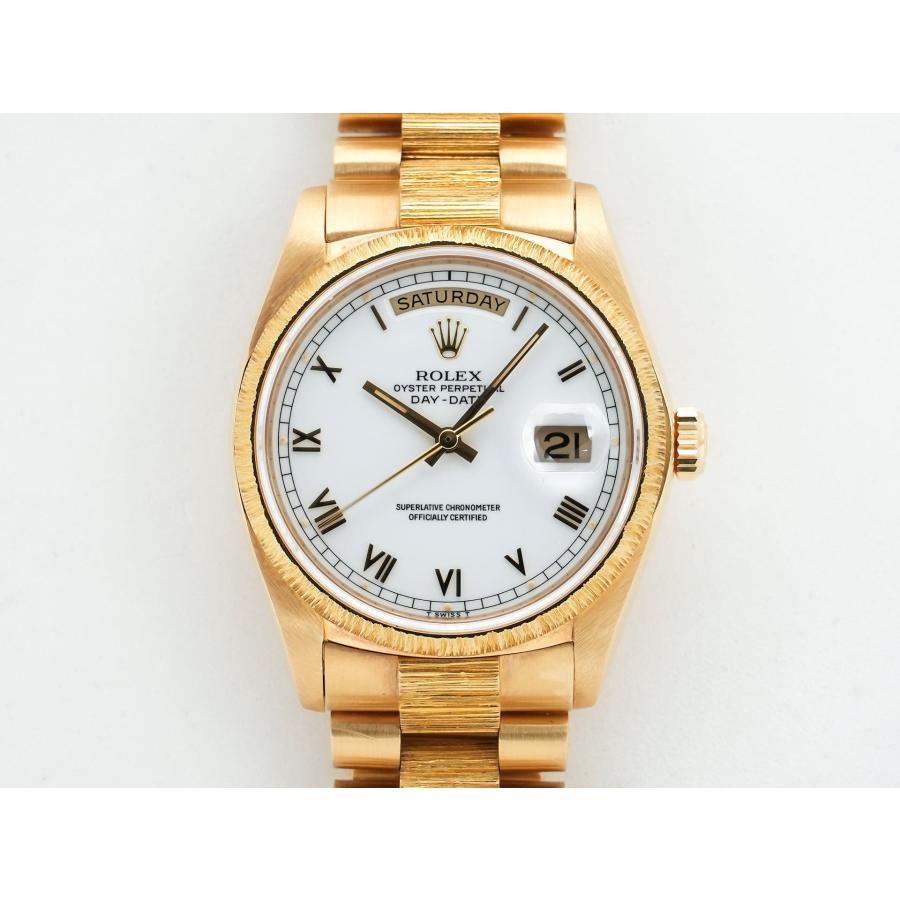 ロレックス デイデイト Ref.18078 イエローゴールド ホワイトローマン文字盤 | デイデイト | 01